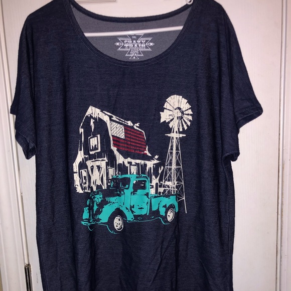 Crazy Train Tops - Crazy Train women’s 3X graphic Tee